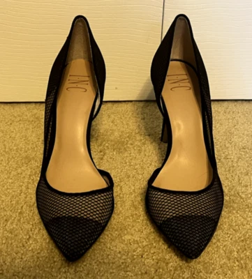 INC Mujer Kenjay 5 Malla Punta Punta D'Orsay Tacones 8M P/O ¡Excelente! Foto 1 de 4