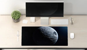 Death Star Gaming Mouse Pad Desk Mat - Large Desk Pad- Gift for Gamer - Picture 1 of 7