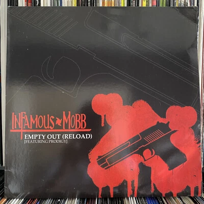 INFAMOUS MOBB - EMPTY OUT (RELOAD) (12")  2004!!  RARE!!  PRODIGY + MOBB DEEP!! - Image 1 of 2