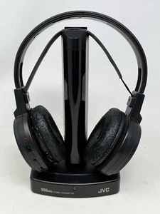 JVC 900MHz Rechargeable Cordless Stereo Headphones - HA-W100RF - Picture 1 of 7