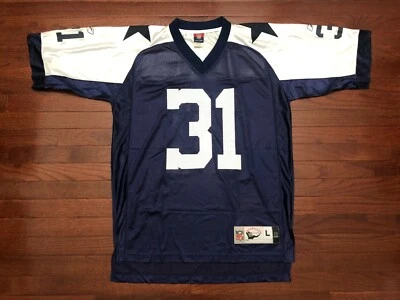 DALLAS COWBOYS THANKSGIVING DAY JERSEY MENS LARGE ROY WILLIAMS FOOTBALL BLUE - Image 1 of 4