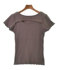 Couture brooch T-shirt/Cut & Sewn Brown 38(Approx. M) 2200369423054