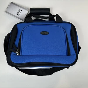 U.S. Traveler Softside Luggage Carry On Tote Bag Blue Adjustable Strap NWT - Picture 1 of 16