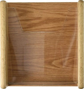 Wooden Mallet 1-Pocket Stance Wall Display - Picture 1 of 6