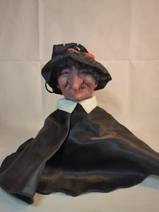 Animated witch hanging scary prop decor Halloween Works No Sound - Picture 1 of 9