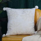 UK NEW Luxury Christmas Cushion Cover Xmas Pillow Case Sofa Decor Reindeer 18"