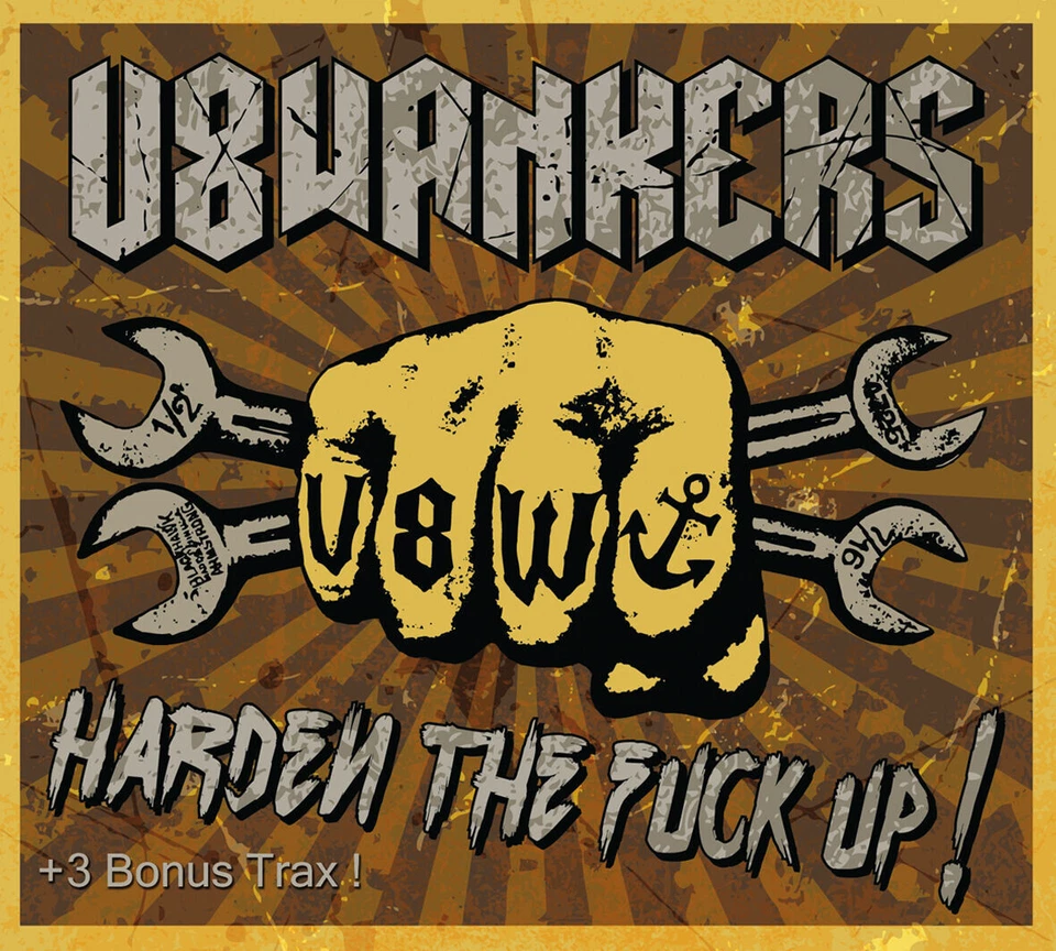 V8 WANKERS - HARDEN THE FUCK UP! DIGI CD + 3 BONUS TRACKS mit Angry ROSE TATTOO - Bild 1 von 1