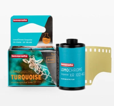 2 Rolls - Lomography Lomo LomoChrome Turquoise 100-400 ISO 35mm 36exp Color Film - Image 1 of 4