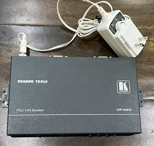 Kramer Computer Graphics Video & HDTV Digital Scaler PC/HD VP-420 1080P - Picture 1 of 1