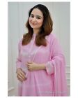 Indian Women Bollywood Style Designer Tie&Dye Salwar Suit Palazzo Kurti Dupatta