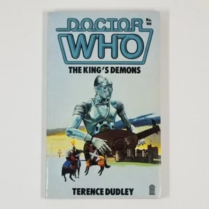 DOCTOR WHO TARGET BOOK THE KING'S DEMONS PAPERBACK #108 NEW UNREAD NM-MT 5TH DR - Picture 1 of 3