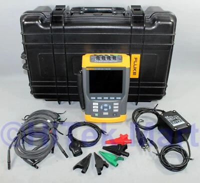 Analizador trifásico de calidad eléctrica Fluke 435 con estuche rígido Fluke Foto 1 de 4