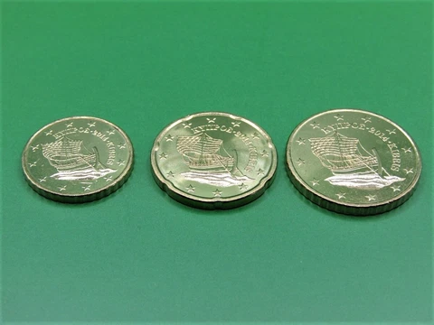 Cyprus 2014, 10 - 20 - 50 cents Euro (3 coins) - UNC Cover