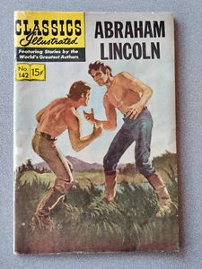 ABRAHAM LINCOLN Classics Illustrated #142 November 1967 High Grade - Bild 1 von 5