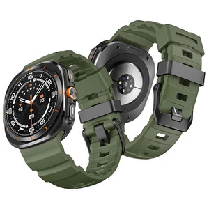Trail Band Sportowa silikonowa opaska na rękę do Galaxy Watch Ultra gumowy pasek - Zdjęcie 1 z 47