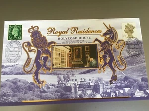GB BRIEFMARKEN SELTEN BENHAM LTD EDN SOUVENIR COVER 2000 HOLYROOD HOUSE TYPE 1 - Bild 1 von 1
