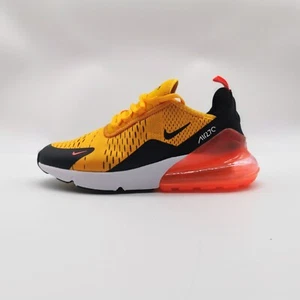 Nike Air Max 270 Black/ Yellow Mens Athletic Shoes Sneakers - Picture 1 of 5