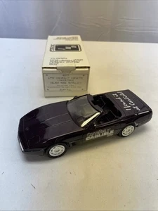 AMT/ERTL 1992 Chevrolet Corvette Cabrio Promo #6577 Black Rose Met Neu! - Bild 1 von 6