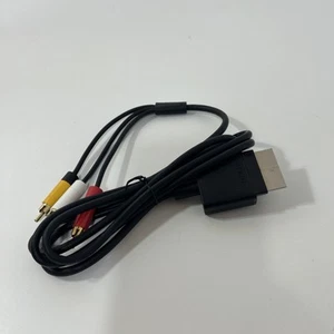 Microsoft Corporation OEM Composite AV Cable X821376-002 For Xbox 360 - Picture 1 of 5
