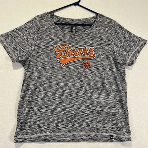 T-shirt donna Chicago Bears NFL New Era abbigliamento squadra - taglia XL - Space Dye nuova senza etichette - Foto 1 di 6