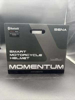 Capacete Sena MO-PRO-MB-L-01 Momentum Smart Bluetooth fosco rosto inteiro - Imagem 1 de 4