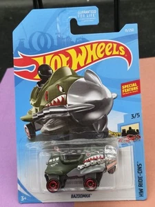 2019 Hot Wheels #15 HW Ride-Ons Bazoomka Treasure Hunt - Bild 1 von 3