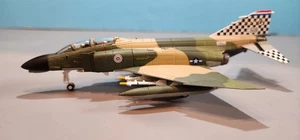 MODELO DE METAL FUNDIDO A PRESIÓN ESCALA 1:100 USAF F-4C PHANTOM II "VIETNAM CAMO" - Imagen 1 de 8