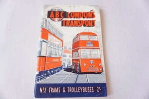 1949 ABC London Transport No.2 Trams Trolleybusse Ian Allan Buch ohne Unterstreichung - Bild 1 von 10
