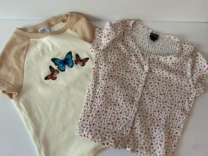 Lot Of 2 Girls Size 7/8 Tee Art Class And Rue 21 XS Casual T-shirts Tops - Picture 1 of 5