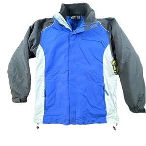 Athletech Herren Fleece-gefütterter Full Zip 3-in-1 Parka Jacke Gr. S blau Outdoor - Bild 1 von 23