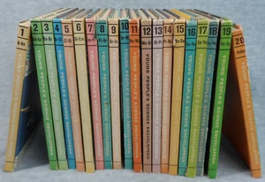 Vintage Young People's Science Encyclopedias COMPLETE Set Of Books 1-20 1966 - Imagen 1 de 16
