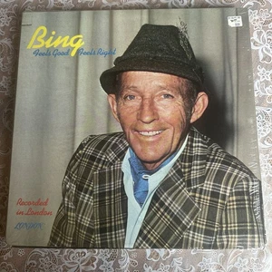 Feels Good, Feels Right LP by Bing Crosby vinyl 1976 VG+ PS679 London Records - Picture 1 of 3