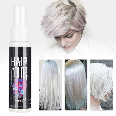 Neu Unisex Haarfarbe Spray Dye Mist Einweg-Nährstoff Temporärer Salon 30ml - Bild 1 von 4