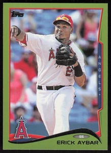 2014 Topps Green #369 Erick Aybar   - FREE SHIP - Picture 1 of 2