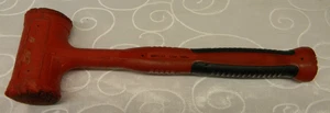 SNAP-ON 32 OZ RED SOFT GRIP DEAD BLOW HAMMER #HBFE32 - Picture 1 of 8