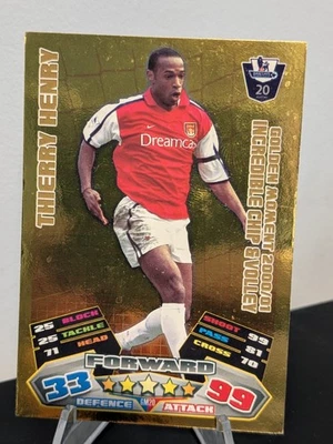 Match Attax 2011/12 Golden Moments Thierry Henry Arsenal Trading Card - Image 1 of 2