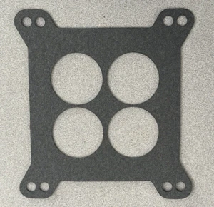 HOLLEY 4150 4160 4 BARREL CARBURETOR 4 HOLE BASE GASKET NEW-USA MADE-1/16" THICK - Picture 1 of 1