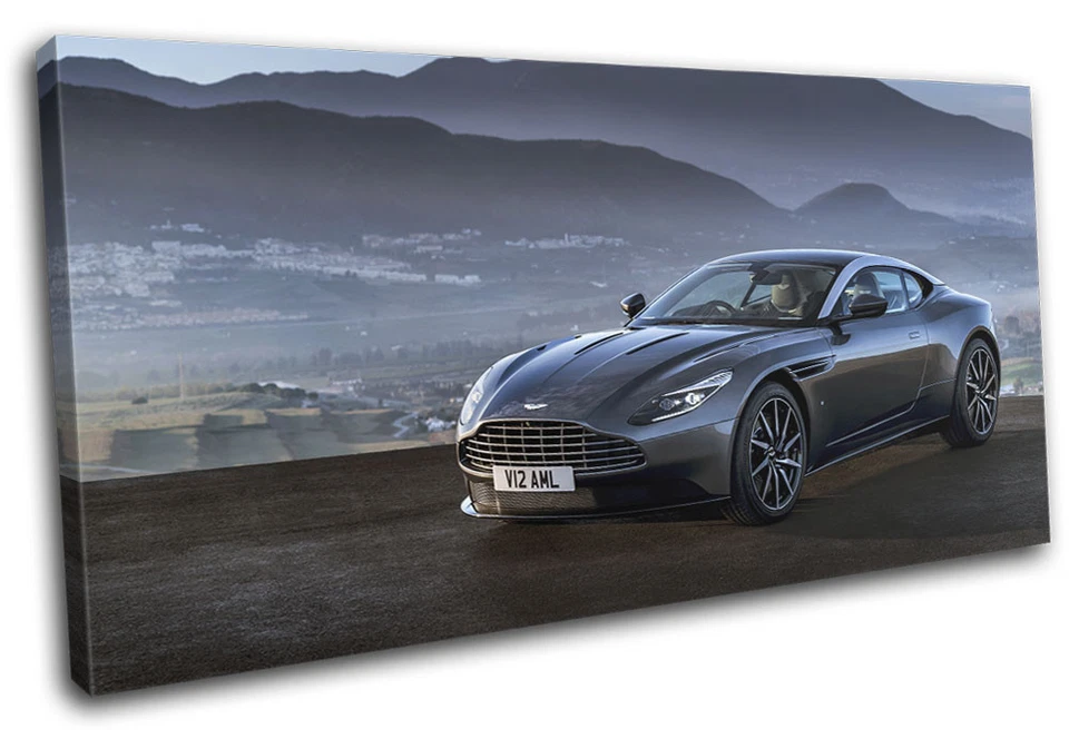 Aston Martin DB11 Роскошный Суперкар Автомобили ОДИН ХОЛСТ НАСТЕННОЕ ИСКУССТВО Картинная Печать - Изображение 1 из 1