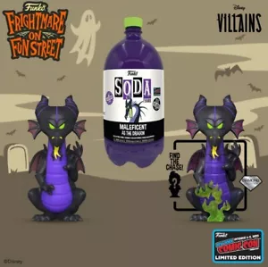Disney Villains Drago Malefico Funko SODA NYCC 2022 - Foto 1 di 1