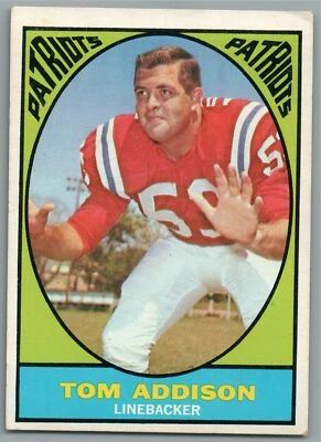 1967 Topps #5 Tom Addison - Image 1 of 2