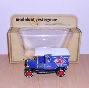 Matchbox MODELS OF YESTERYEAR Y12-3.E4 1912 FORD MODEL T VAN "SMITH'S CRISPS' - Picture 1 of 11