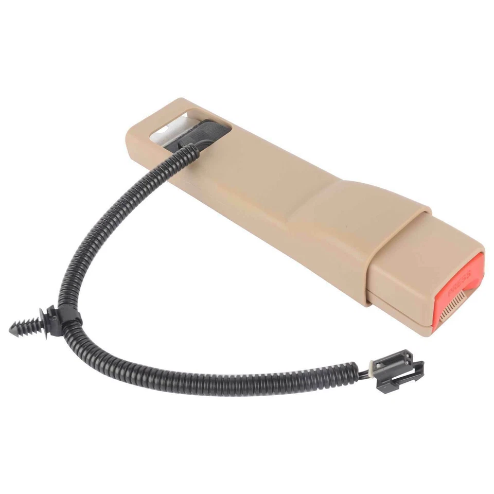 19121538 For 2007-2013 Silverado Sierra Tahoe Yukon Driver Seat Belt Buckle Tan - Image 1 of 4