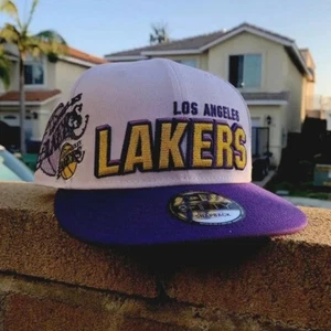 Los Angeles Lakers Kobe Bryant 1996 Draft Shadow New Era Hat Snapback Mamba - Picture 1 of 4