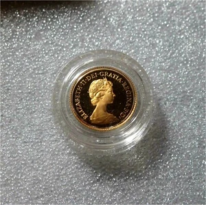1983 United Kingdom Proof Half Sovereign Gold Coin - Picture 1 of 6