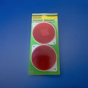 CDRF-3  Round Red Reflector  HY-KO Products 9831 - Picture 1 of 2