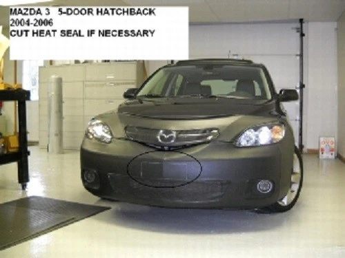 Sujetador con cubierta de máscara frontal Lebra para MAZDA 3 5 puertas Hatchback 2004 2005 2006 Foto 1 de 1