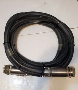 25' 4/0 Cable, 4-pin Amphenol Power Connectors 10-744170-05I 10-744171-05J - Picture 1 of 23