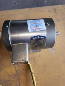baldor washdown duty motor with control box - Picture 1 of 7