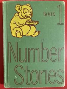 Vintage 1946 1947 Edition Number Stories Book 1 Illustrated School Book