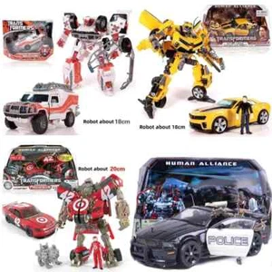 Película KO Ver. Transformation Toys Human Alliance Barricada Abeja Amarilla - Imagen 1 de 28